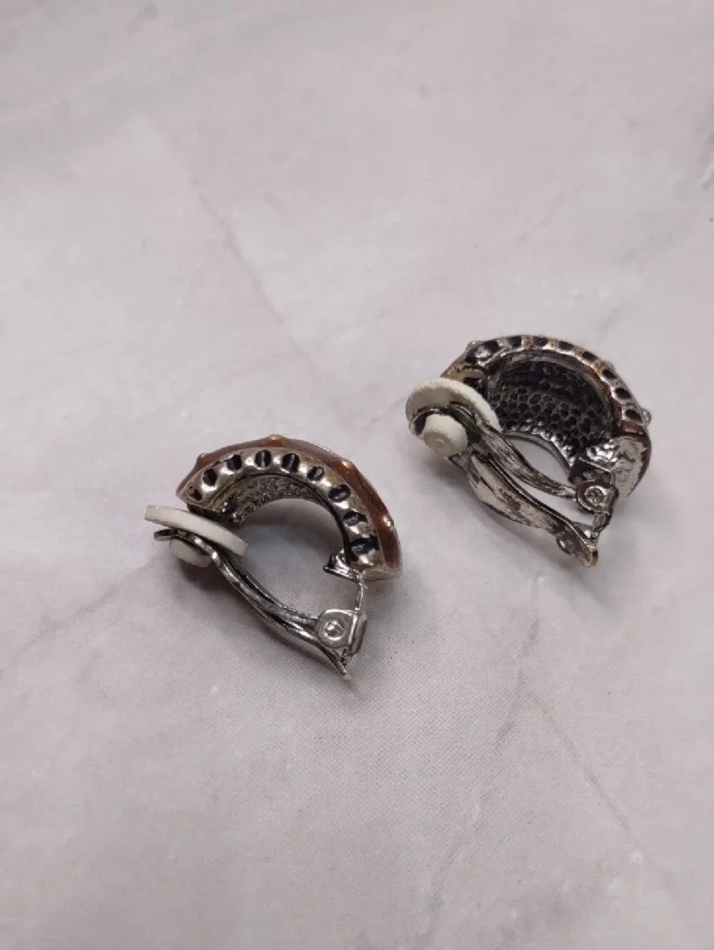 So Rachel By Longaberger Clip-On Hoop Earrings